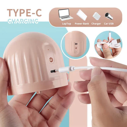 5 Sucking & 10 Vibrating Vagina Masturbation Cup