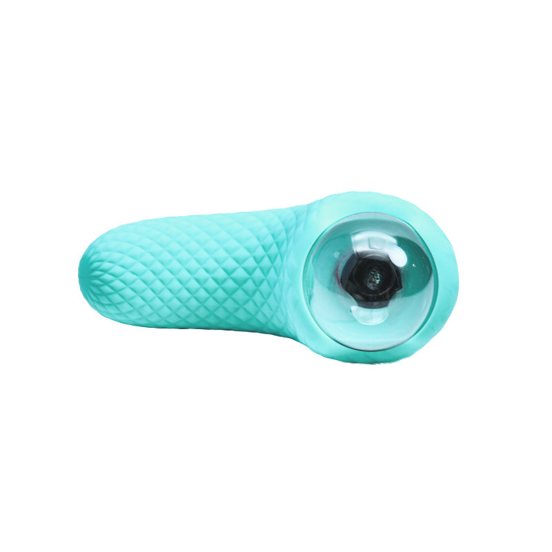 10-Speed Heated Electric Pulsing Dual-Head Luminous Glass Wand