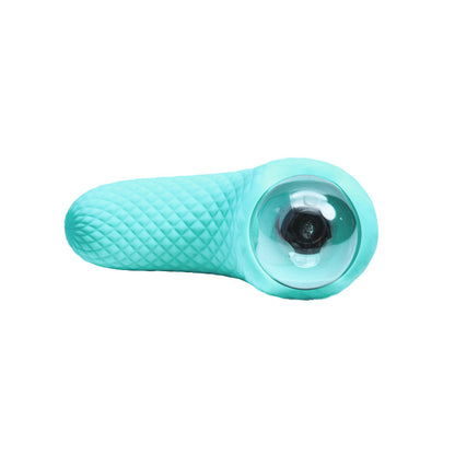 10-Speed Heated Electric Pulsing Dual-Head Luminous Glass Wand