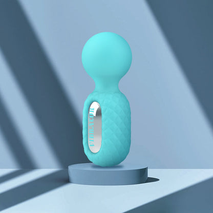 10-Mode Waterproof Spring-Loaded Mini Vibrator