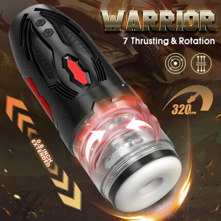 AcmeJoy - Thrusting Rotating Masturbation Cup,Star-starring identical mold production [free of tax]【❤️Discreet Shipping】