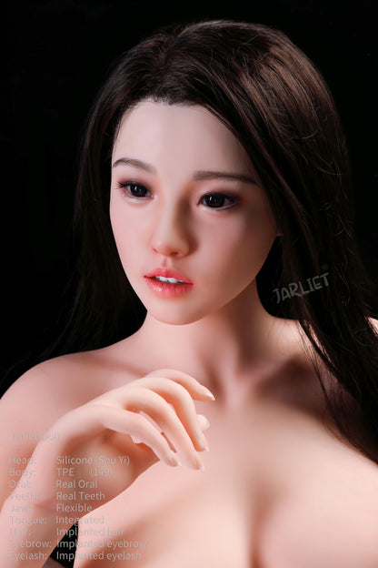 149cm/4ft9 D-cup Silicone Head TPE Body Sex Doll – Elowen (US IN STOCK)
