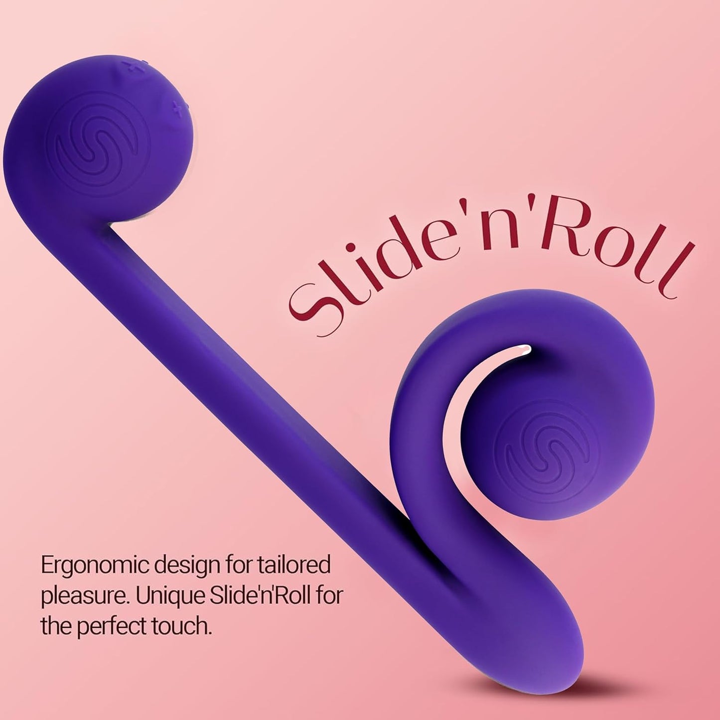 Snail 9.5-inch powerful vibrating masturbator features 7 vibration modes