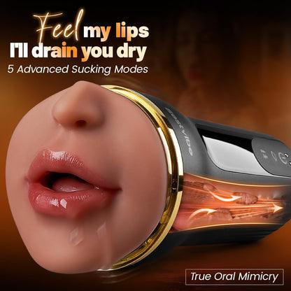 Bestvibe Automatic Male Masturbators Sex Toys with 3 Replaceable Sleeves