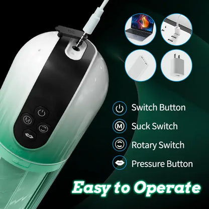Superbuyg™ Underwater Pleasure-Rotating Tongue Water SPA Male Masturbator