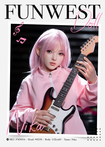 152cm/5ft D-cup Silicone Sex Doll – Nika (EU IN STOCK)