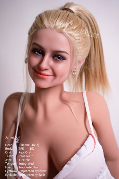 152cm/5ft E-cup Silicone Head TPE Body Sex Doll – Sicily