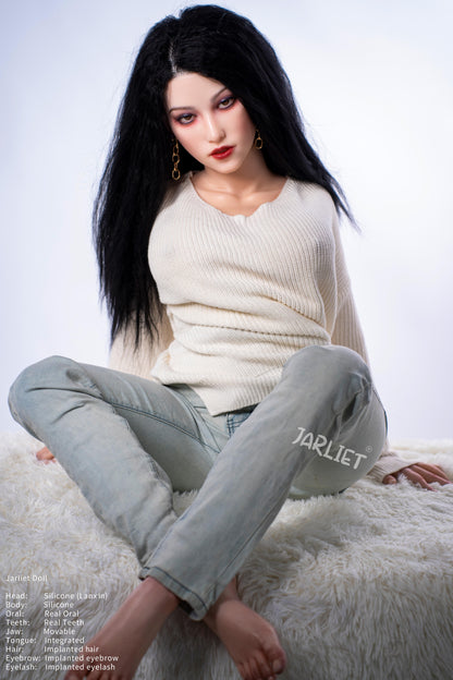 148cm/4ft8 F-cup Silicone Sex Doll – Melix