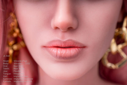 153cm/5ft1 D-cup Silicone Sex Doll – Rhea