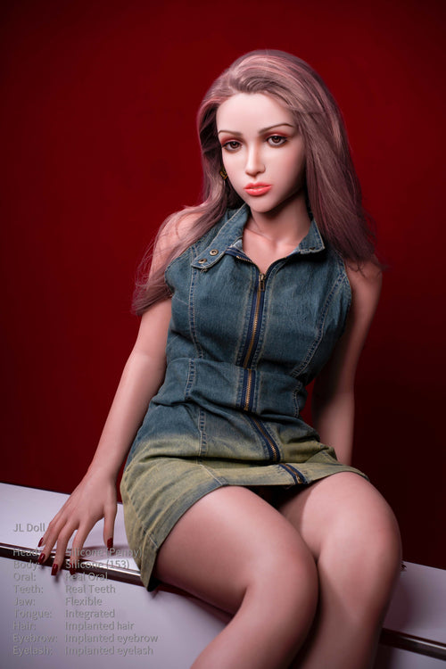 153cm/5ft1 D-cup Silicone Sex Doll – Mina