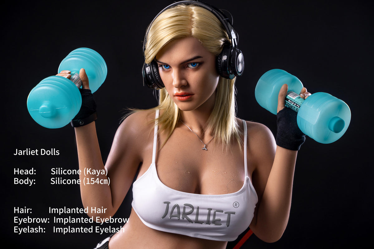 154cm/5ft1 F-cup Silicone Sex Doll – Vira