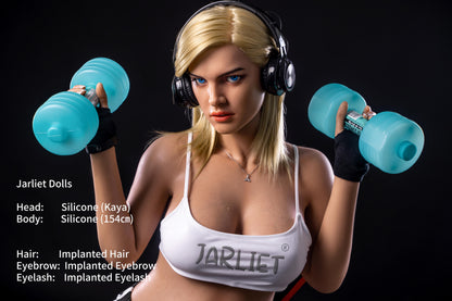 154cm/5ft1 F-cup Silicone Sex Doll – Vira