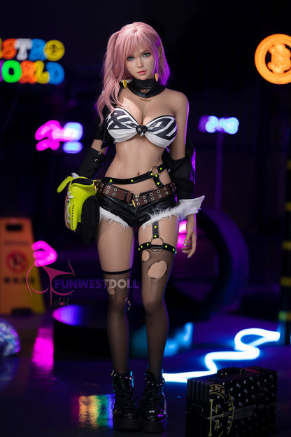 157cm/5ft2 G-cup Silicone Sex Doll – Lily (US IN STOCK)