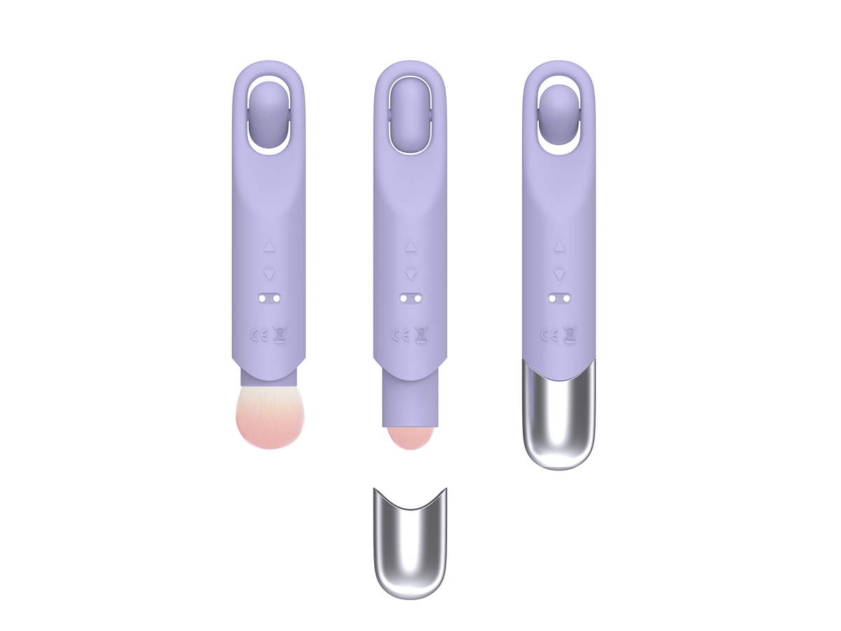 10-Speed Rotable Vibrating Makeup Brush