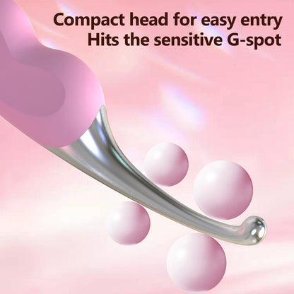 10-Speed IPX6 Splash-Proof Silicone Orgasmic Pen