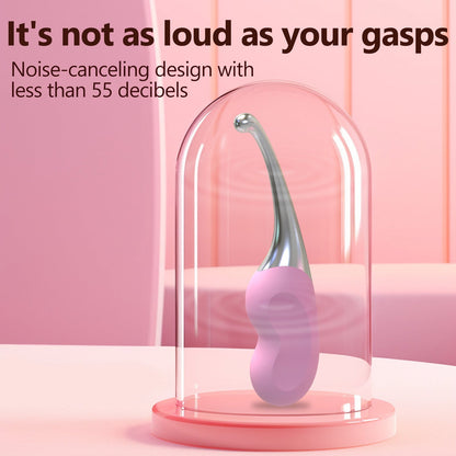 10-Speed IPX6 Splash-Proof Silicone Orgasmic Pen
