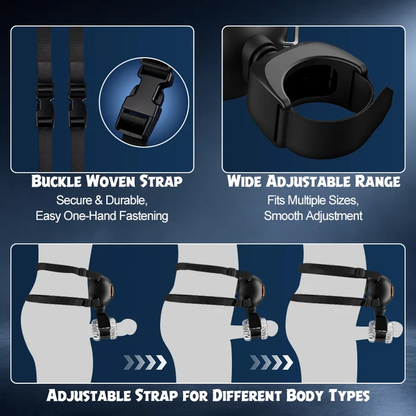 Joysexbox - Wearable Male Masturbator 3-in-1 9 Thrusting Rotating Vibrating Sex Toy for Men Stroker